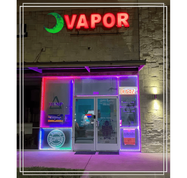 Green Moon Vapor is a Smoke Shop in McKinney, TX 75072
